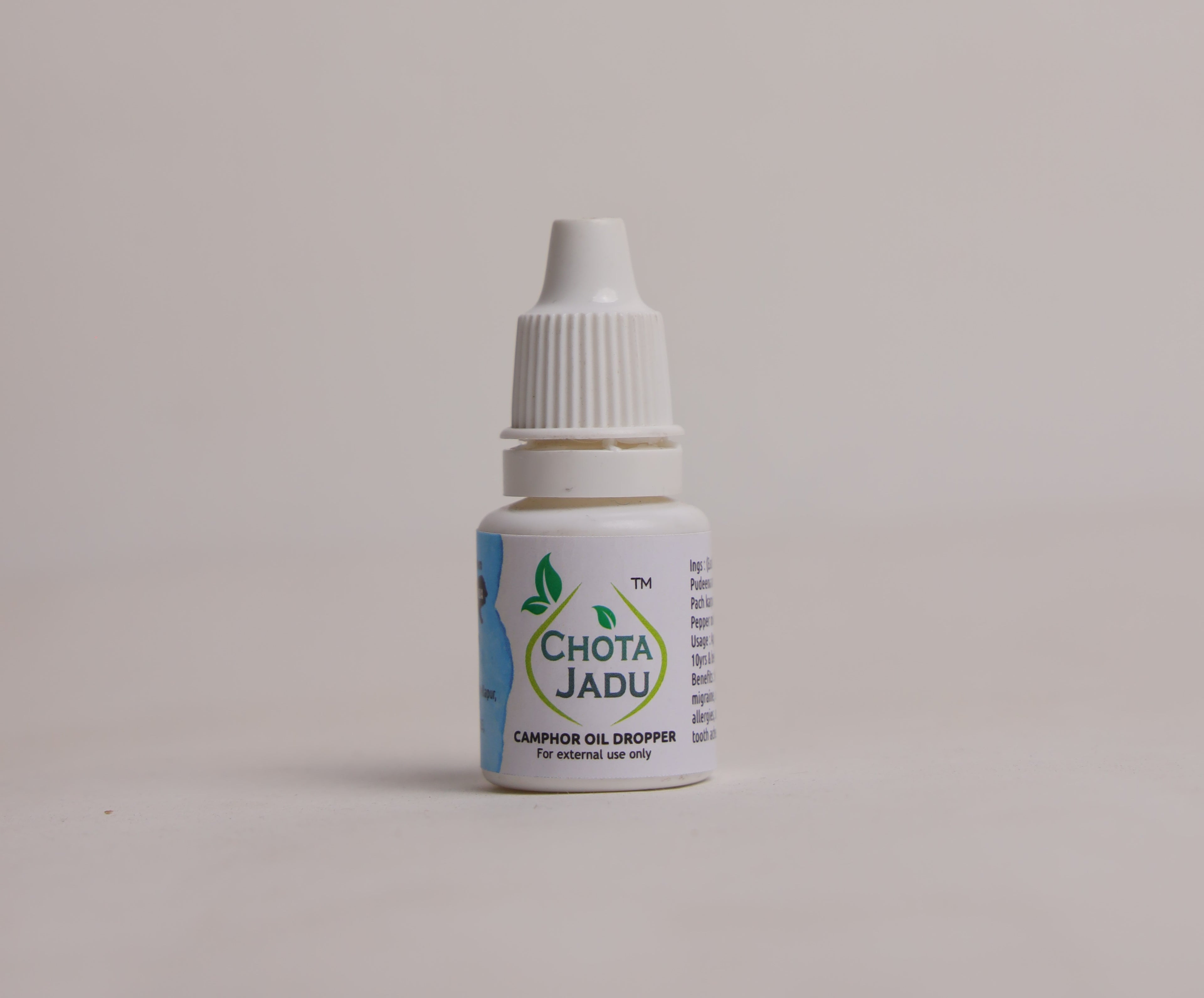 Chota Jadu – Instant Migraine & Headache Relief Balm | Made with Natural Camphor Oil & Herbal Extracts