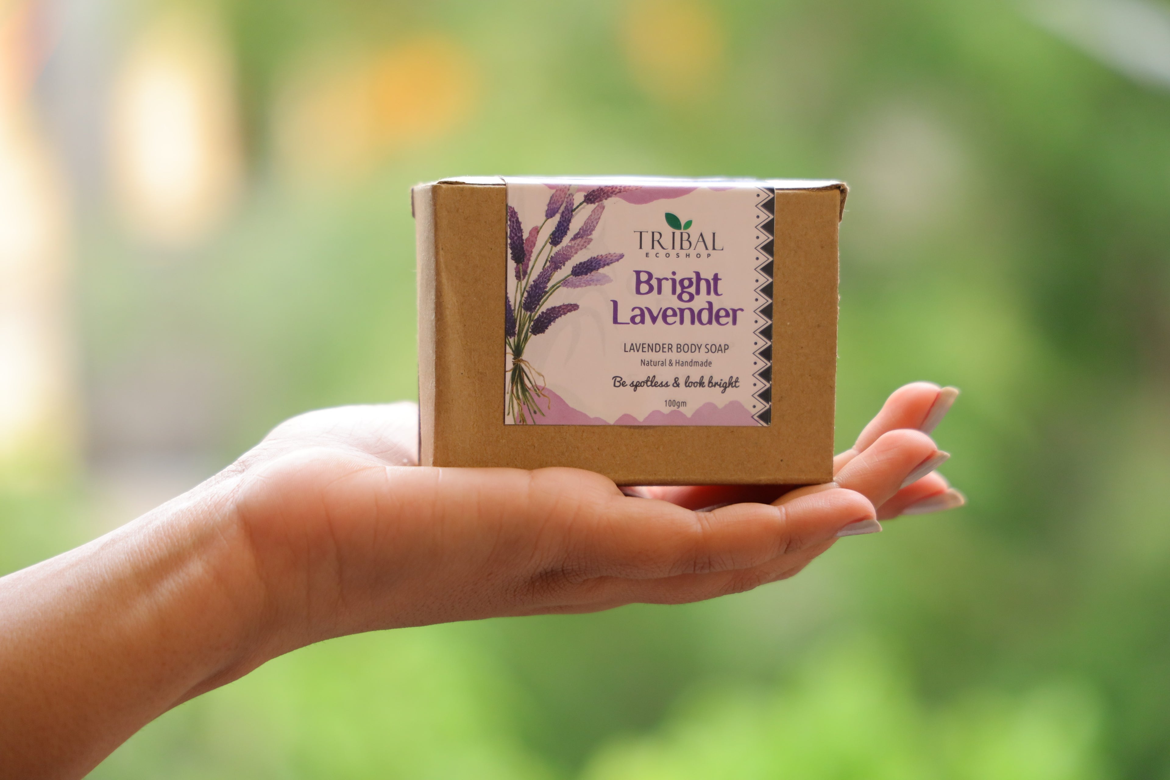 Bright Lavender (Lavender Body Soap) 100g | Calming & Aromatic Skincare