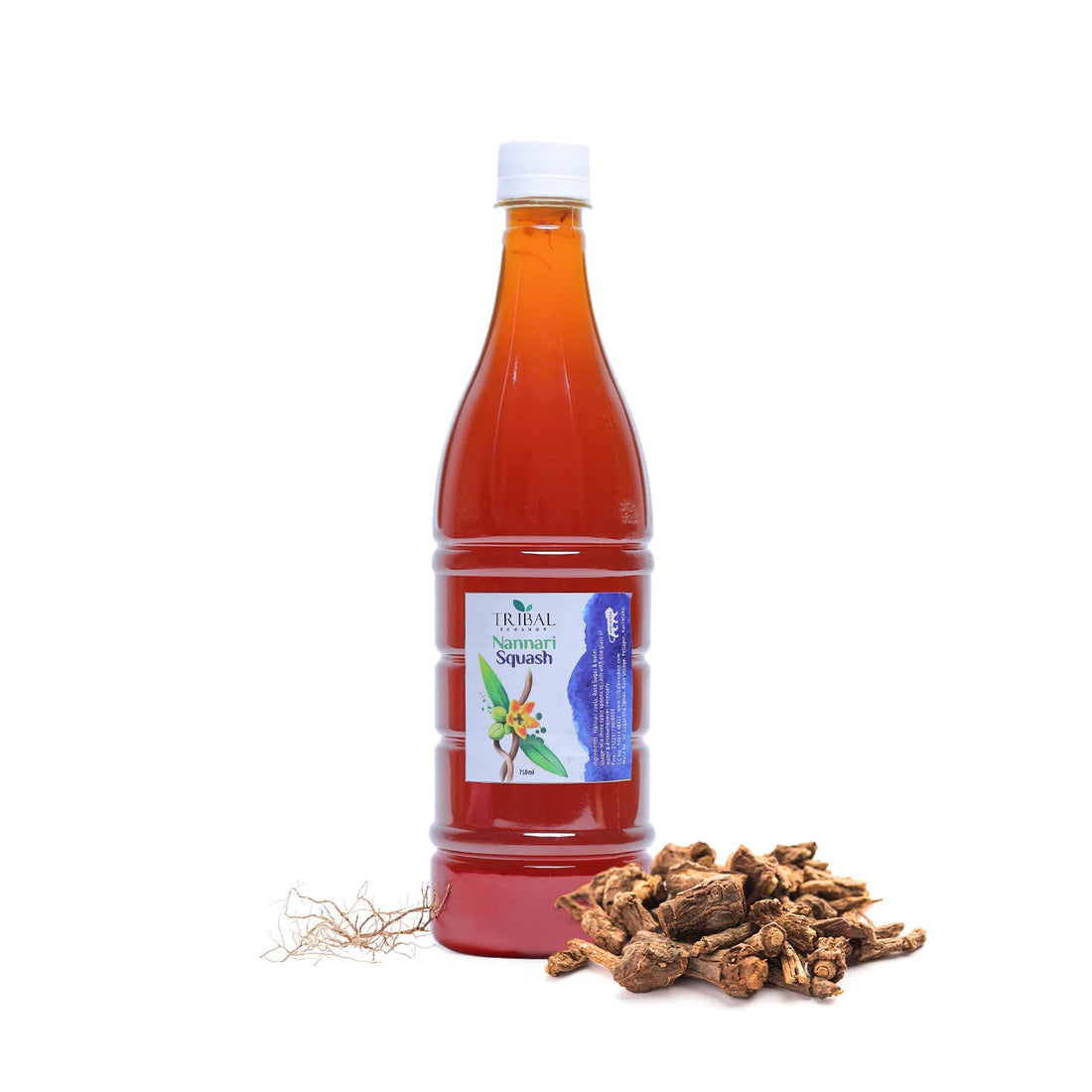Nannari Squash 750ml | Natural Herbal Refreshing Drink | Cooling & Detoxifying Syrup | Supports Digestion & Hydration