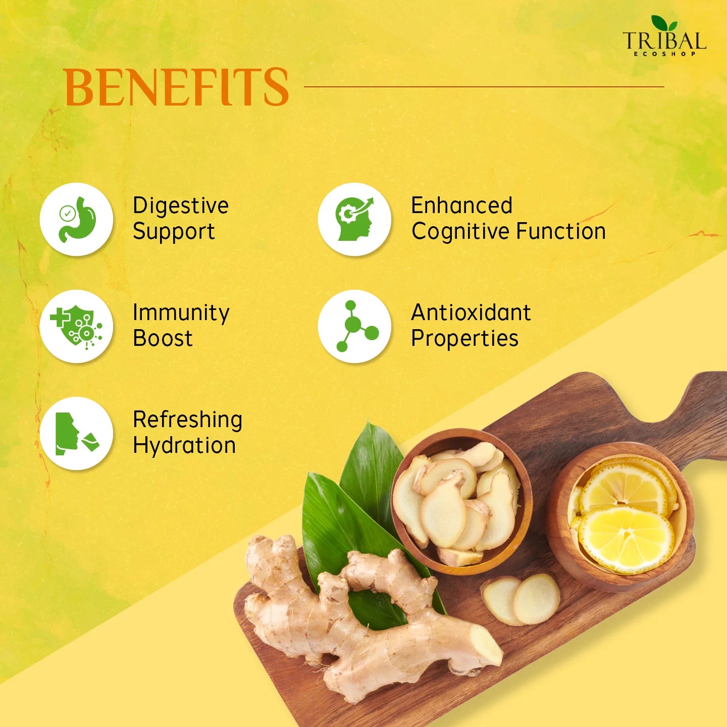 Lemon Ginger Squash 750ml | Immunity Booster & Digestive Health Drink | Natural Detox & Refreshing Beverage