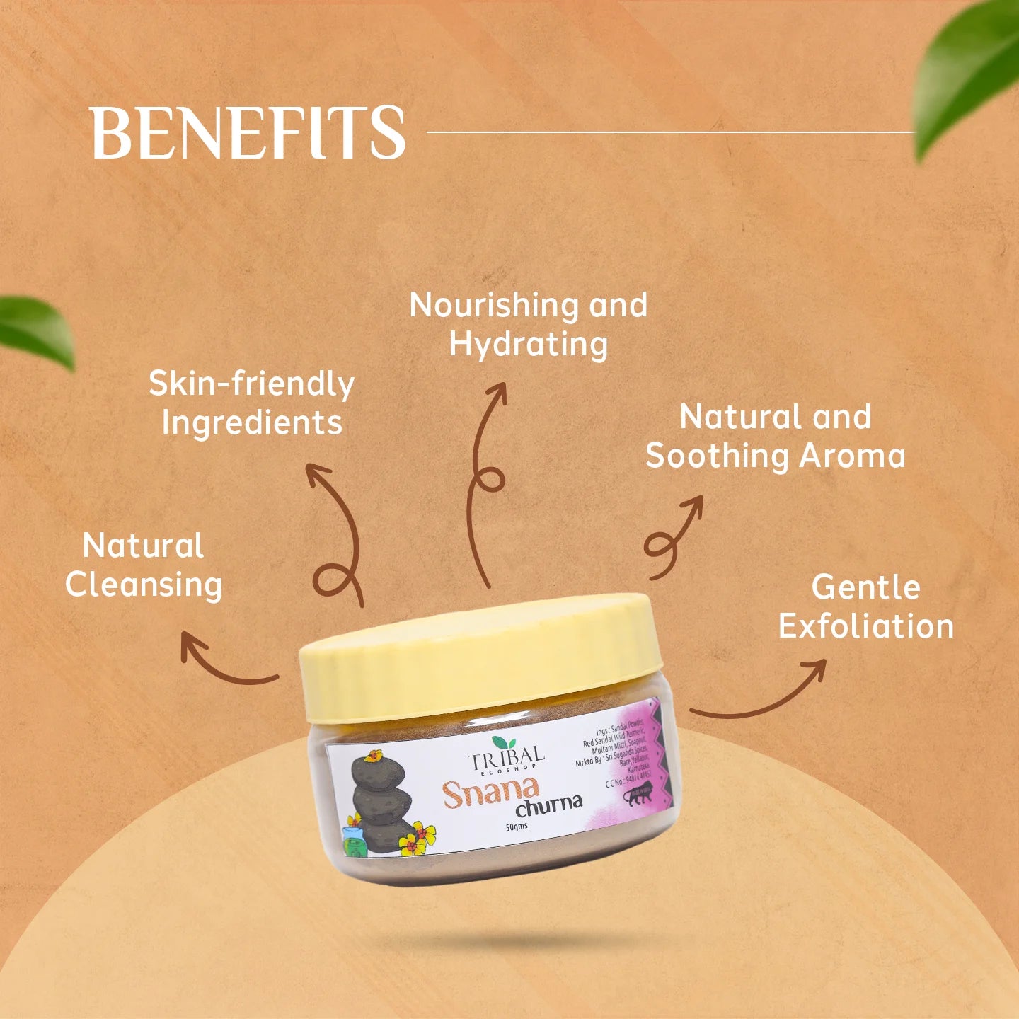 Snana Churna 50g | Herbal Bath Powder for Healthy Skin | 100% Natural Ayurvedic Cleanser