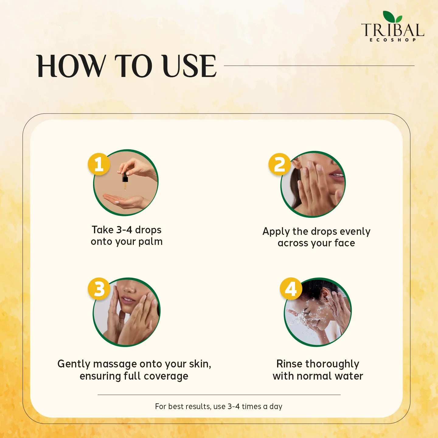 Natural herbal turmeric face wash.