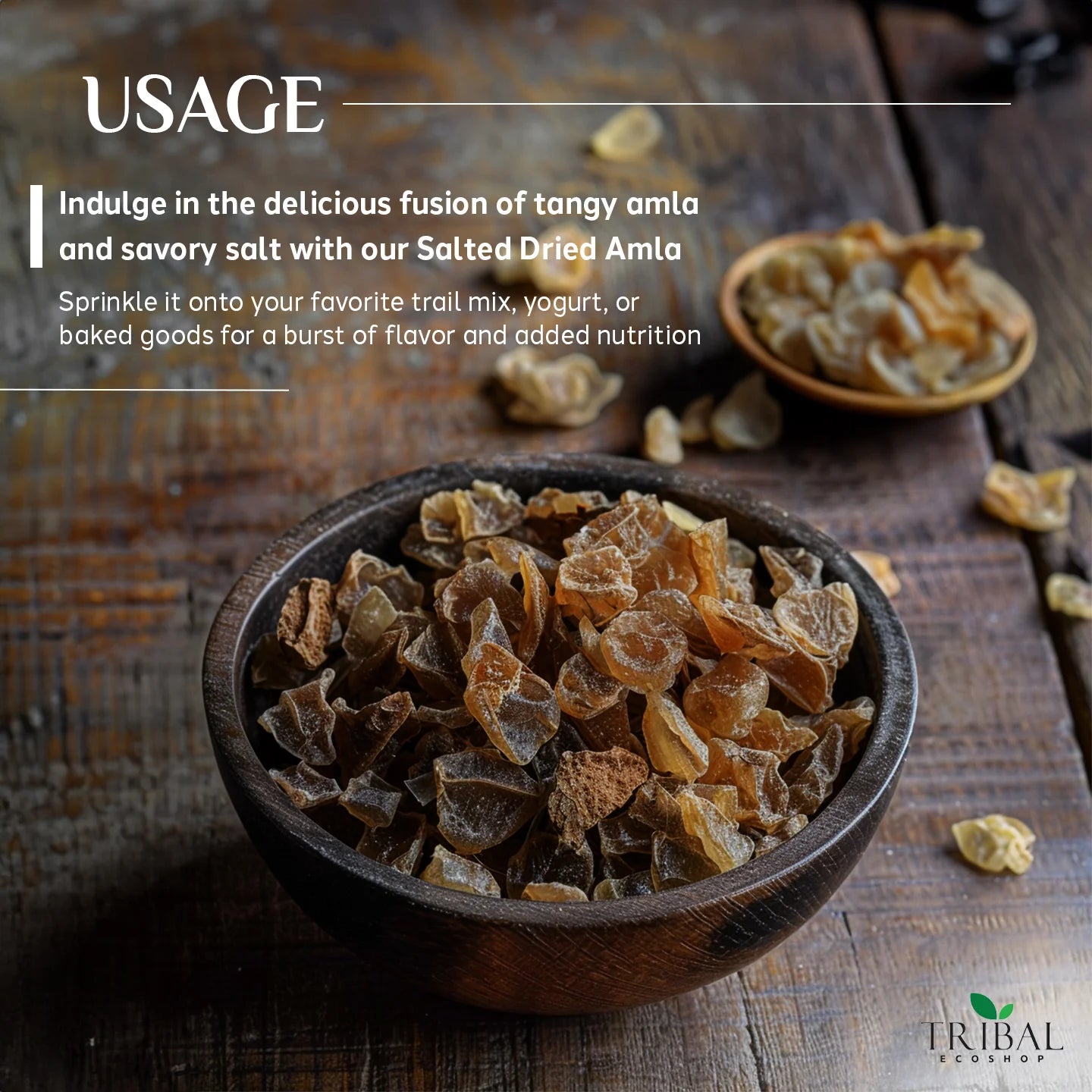 Salt Amla 100g | Salted Dried Indian Gooseberry | Tangy & Healthy Snack