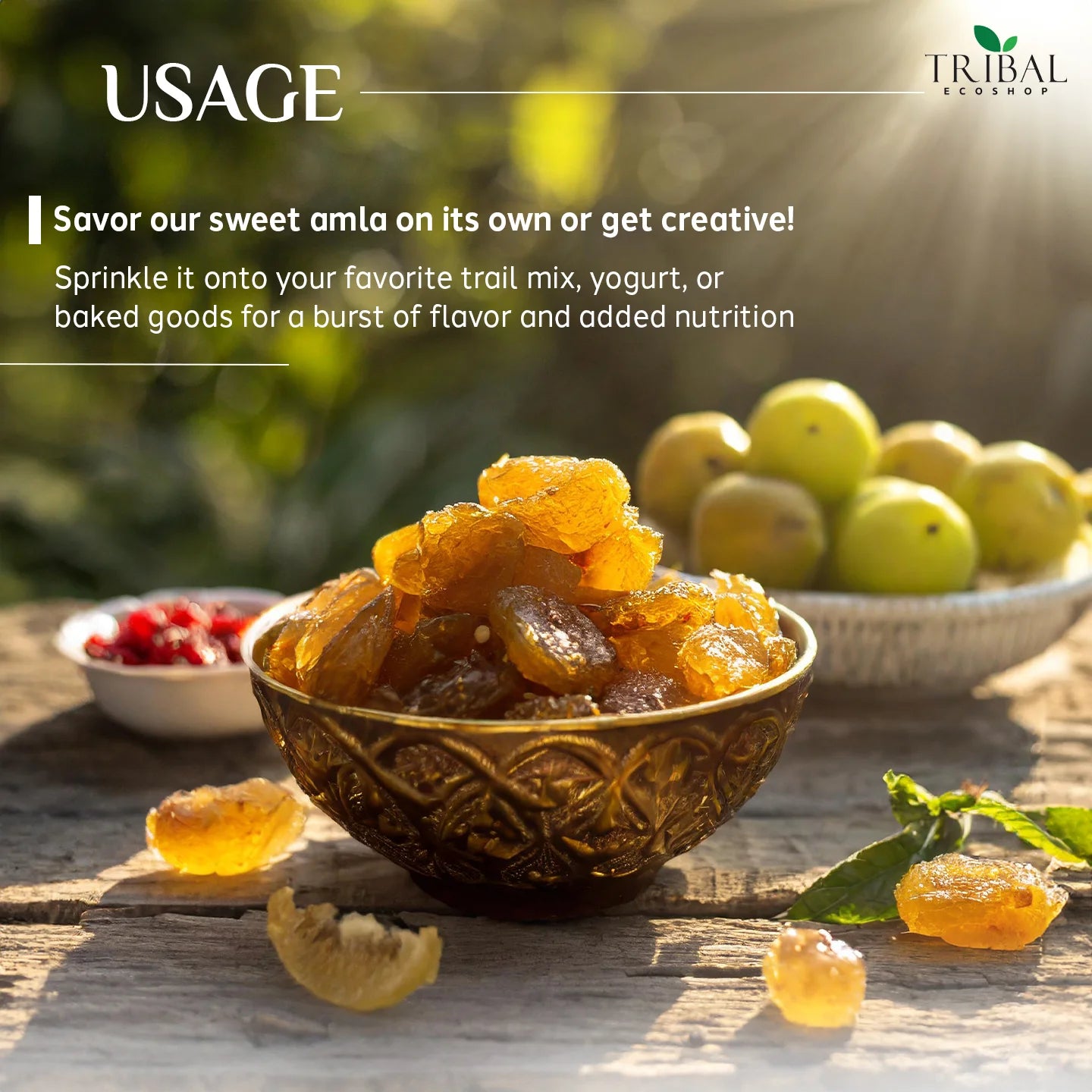 Sweet Amla 100g | Natural Dried Indian Gooseberry | Immunity & Digestion Booster