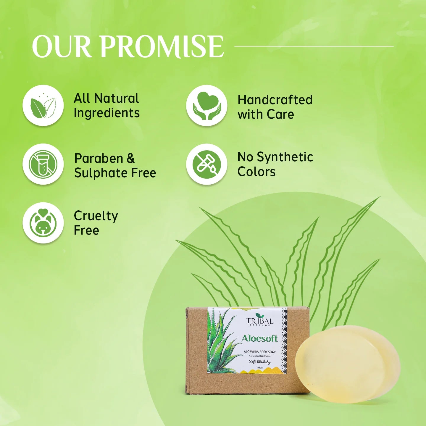 Best natural moisturizing aleovera soap