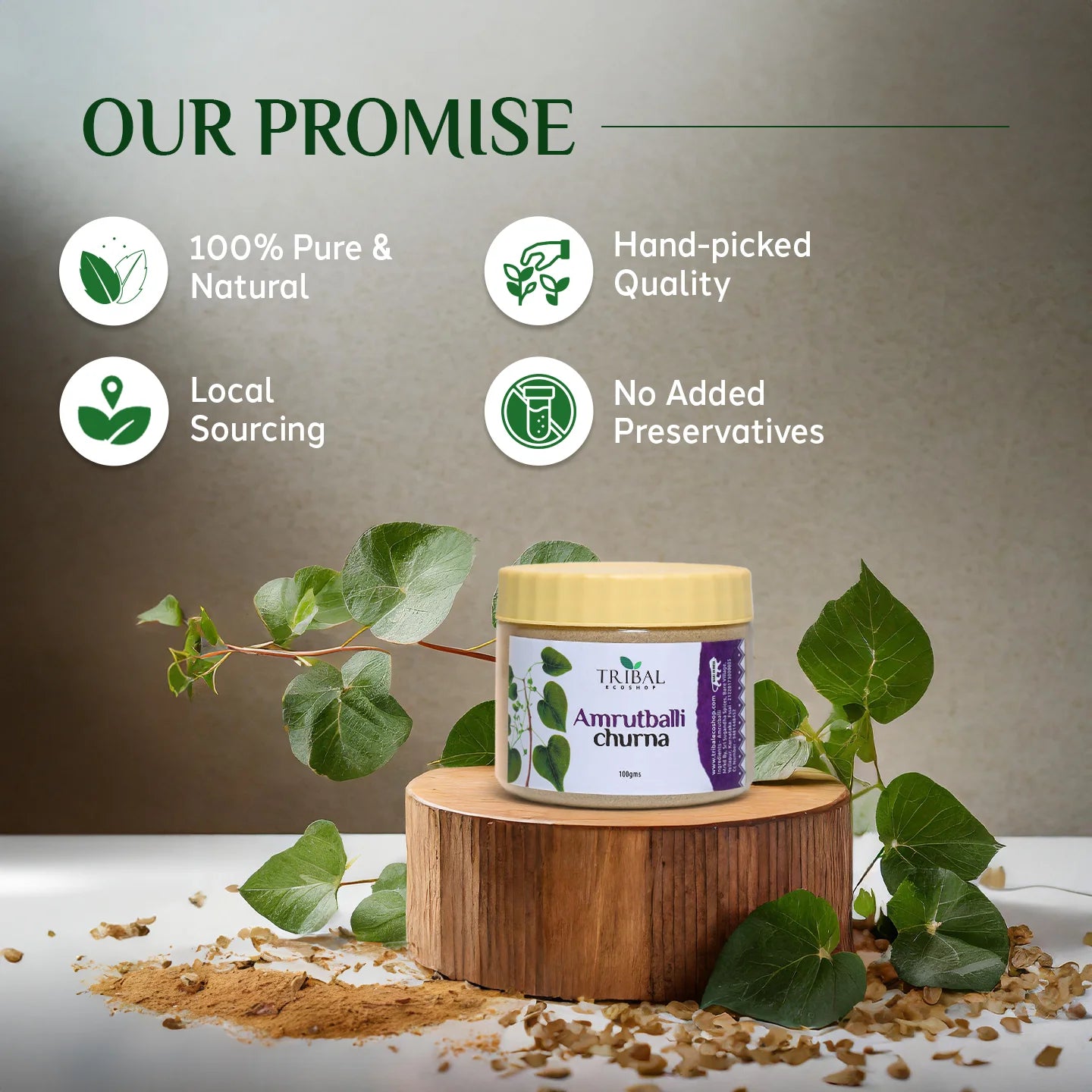 Amruthballi Churna 100g | Guduchi Powder | Ayurvedic Immunity Booster
