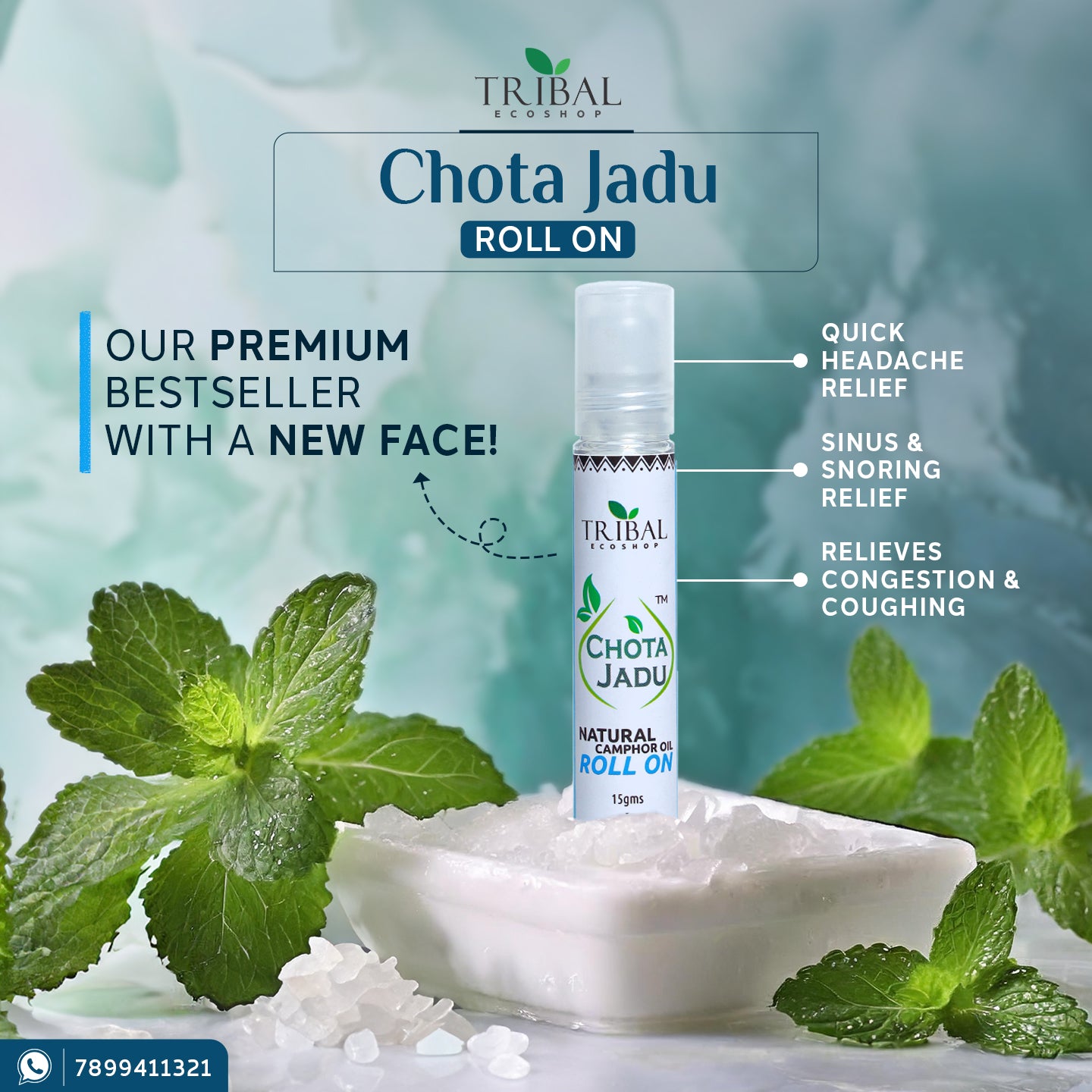 Chota Jadu – Ayurvedic Balm for Headache & Sinus Relief