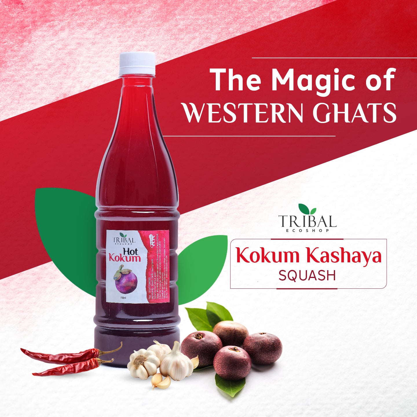 Kokum Kashaya | Hot Kokum Drink Mix for Digestion & Immunity