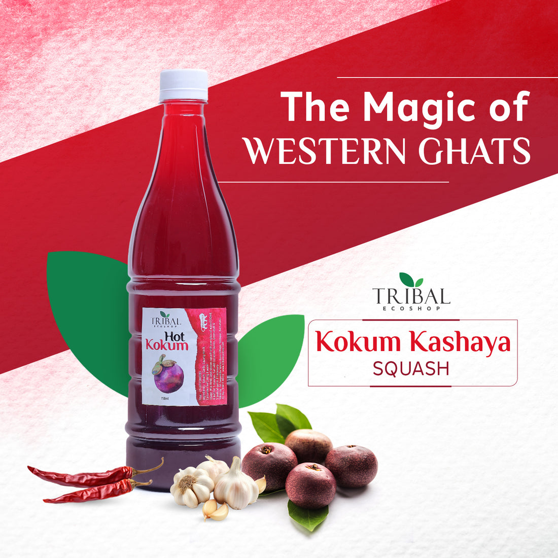 Kokum Kashaya | Hot Kokum Herbal Drink Mix for Digestion & Immunity