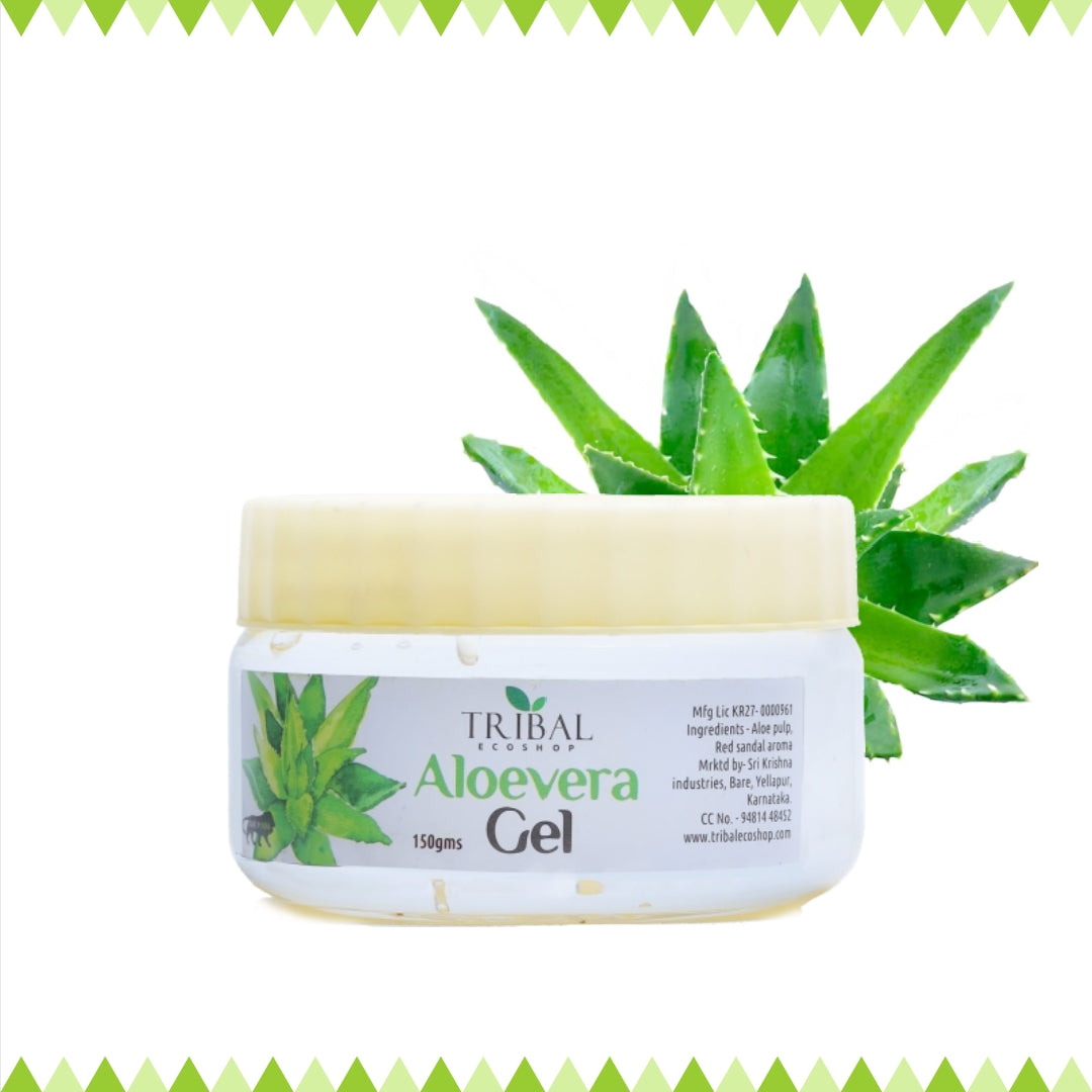 Aloe Vera Gel 150g | 100% Pure & Natural | Skin & Hair Moisturizer