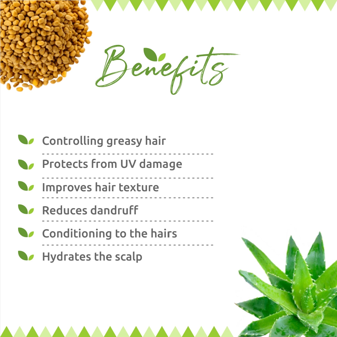 Aloe Vera Cleanser 200ml | Hydrating & Nourishing Hair Cleanser | Controls Dandruff & Hair Fall | Promotes Soft, Smooth & Healthy Hair