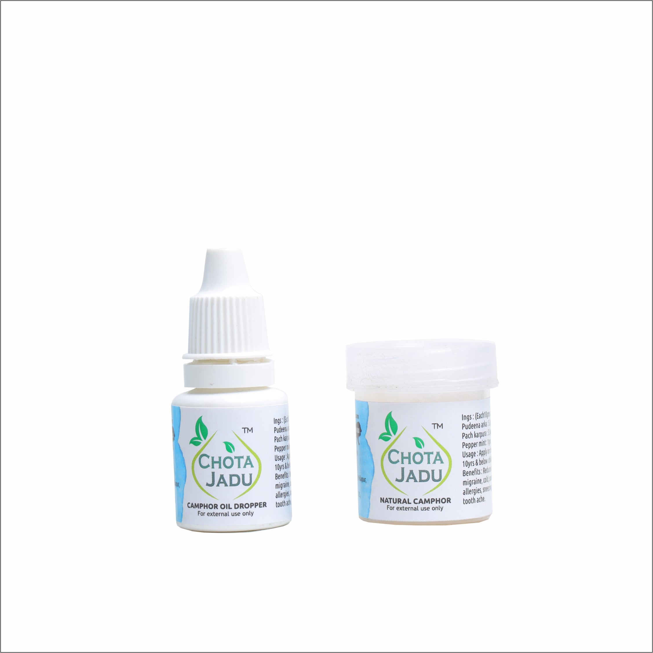 Chota Jadu Balm + Dropper | 2 Piece Combo