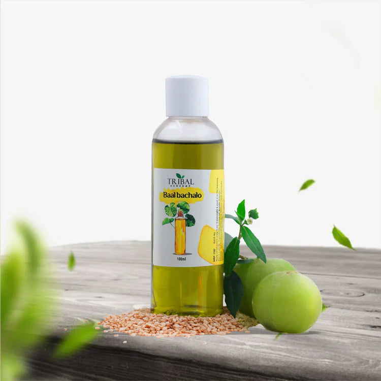 Stop Hair Fall Naturally with Baal Bachalo Herbal Hair Oil