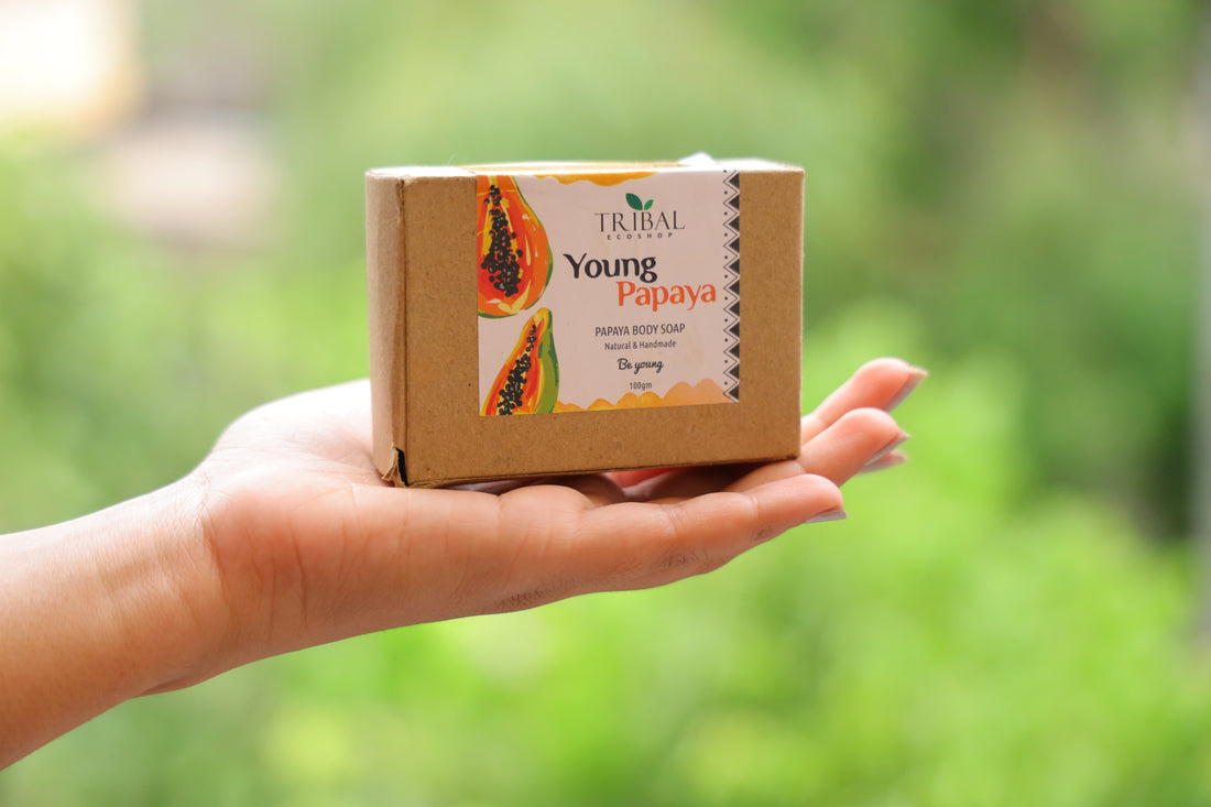 Young Papaya Body Soap 100g | Skin-Brightening & Exfoliating Papaya Soap for a Radiant Glow
