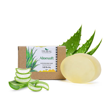 Aloesoft Body Soap | Best organic moisturizing aleovera soap