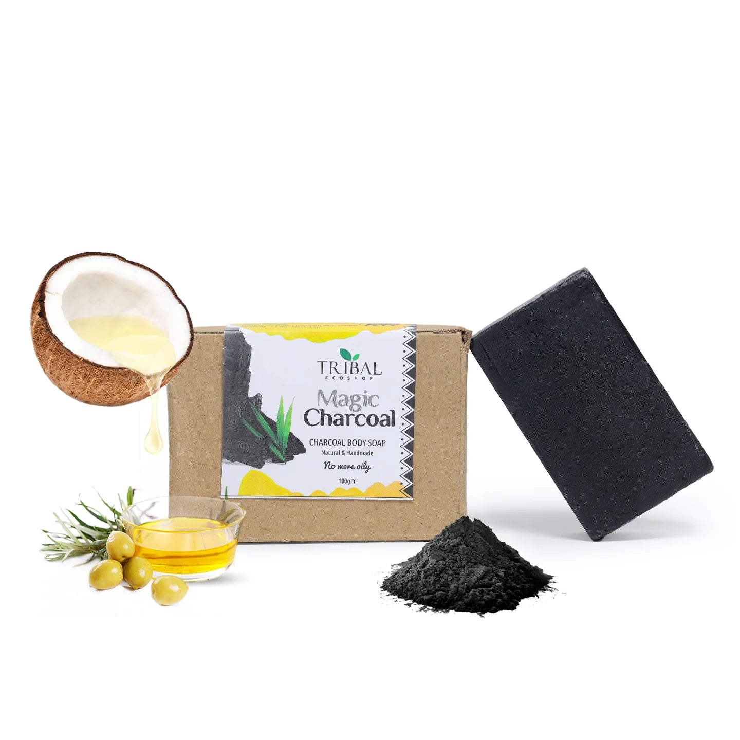Magic Charcoal Soap | Natural Charcoal Handmade Soap