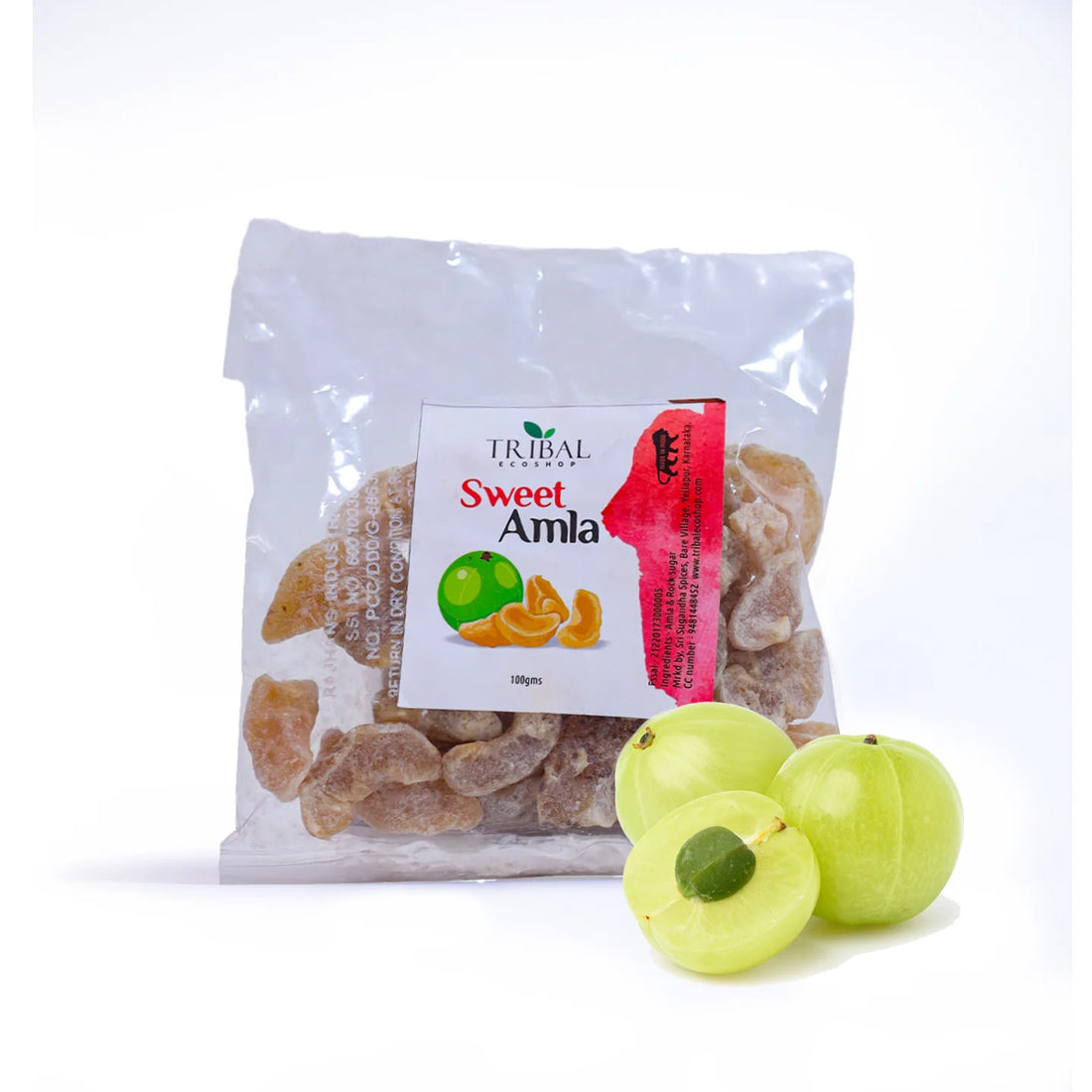 Sweet Amla 100g | Natural Dried Indian Gooseberry | Immunity & Digestion Booster