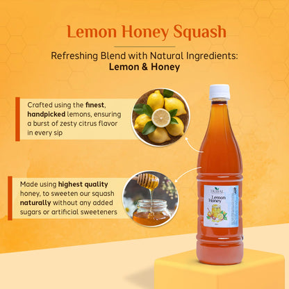 Lemon Honey Squash 750ml