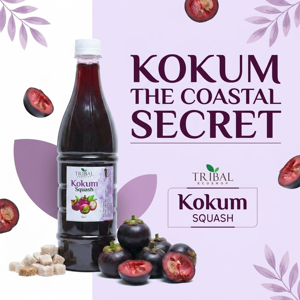 Kokum Squash by Tribal Eco Shop — Garcinia Indica Squash | 750ml