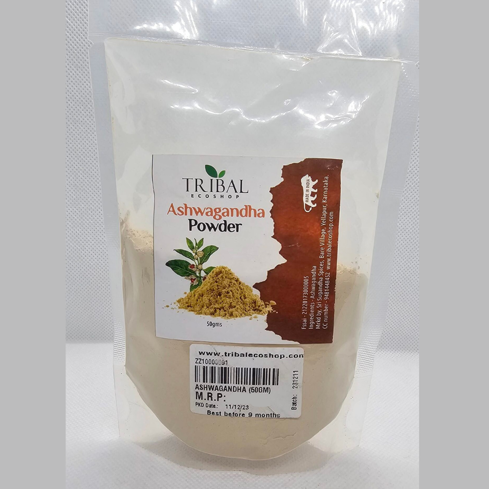 Ashwagandha Powder 50g | Natural Stress Relief & Energy Booster | Pure Ayurvedic Supplement
