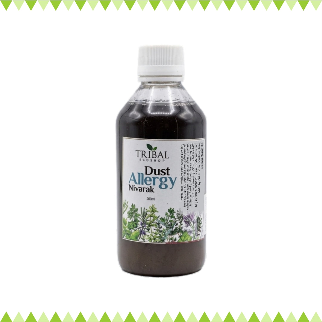 Allergy Kashaya 200ml | Natural Dust Allergy Relief | Controls Sneezing &amp; Running Nose