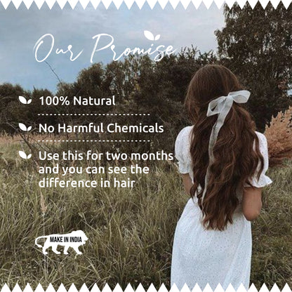 Bhringraj &amp; Hibiscus Hair Cleanser 200ml | Ayurvedic Shampoo for Hair Fall Control &amp; Hair Growth