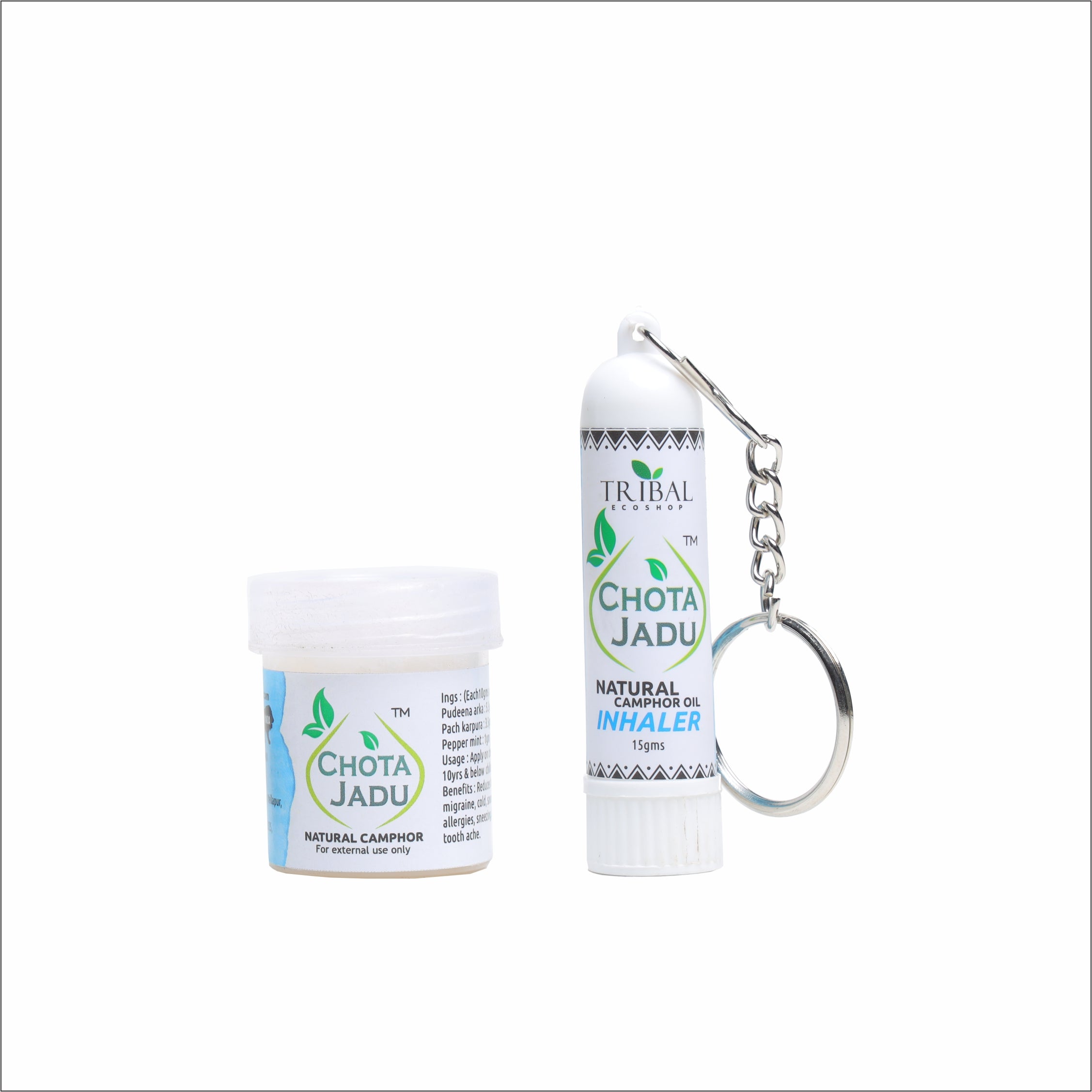 Chota Jadu Inhaler + Balm | 2 Piece Combo