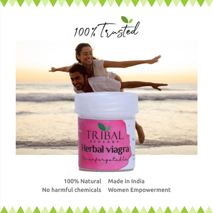 Herbal Vigour by Tribal Eco Shop – Natural Energy &amp; Stamina Supplement | 60 Tablets | One-Month Daily Wellness Course