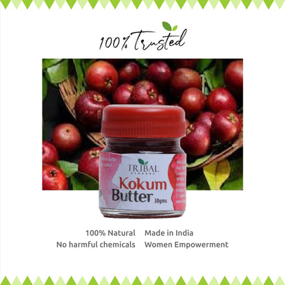 Kokum Butter 30g | Natural Remedy for Dry Skin &amp; Cracked Heels