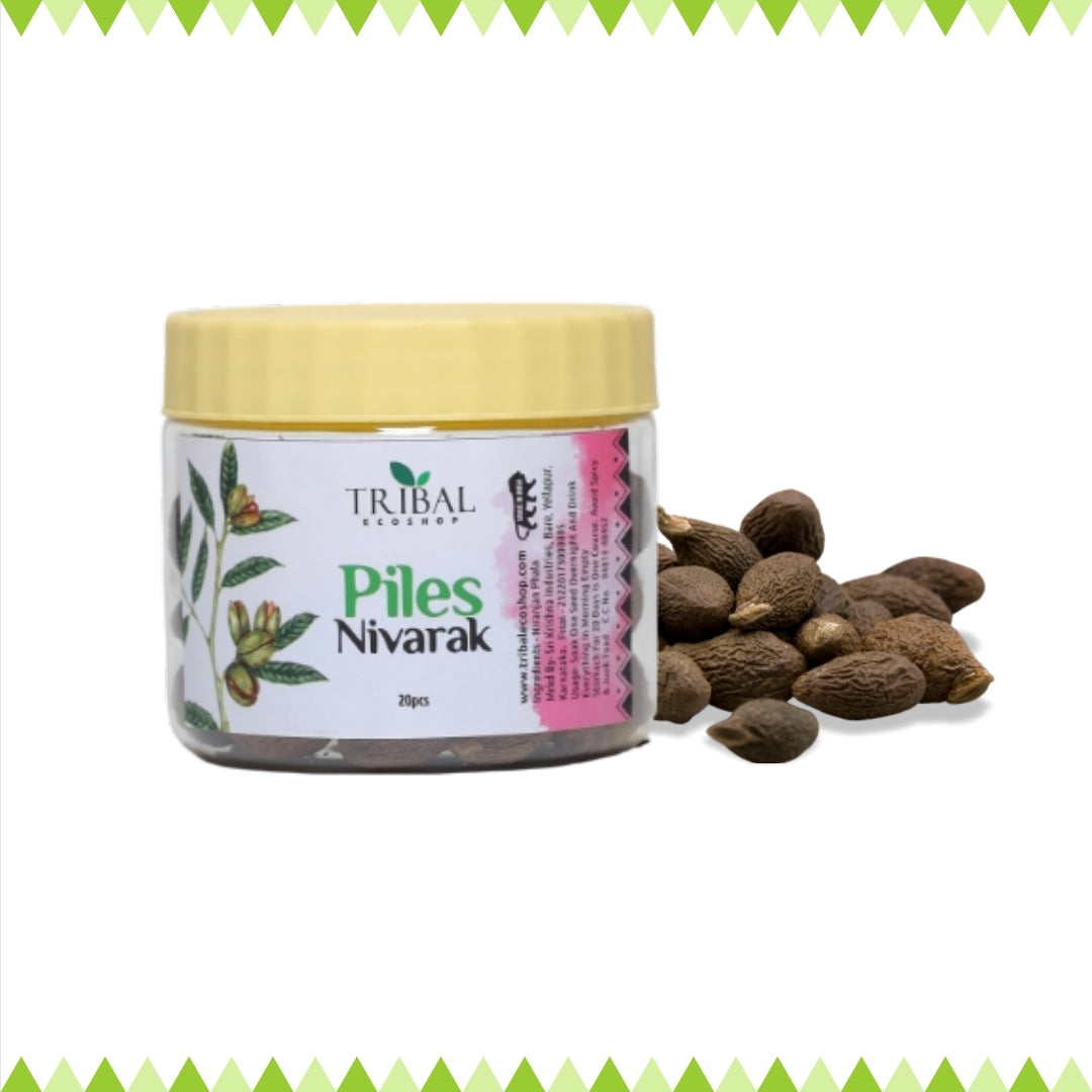 Piles Nivarak 20pc | Ayurvedic Piles Treatment | Fast Relief from Hemorrhoids, Fissures &amp; Constipation