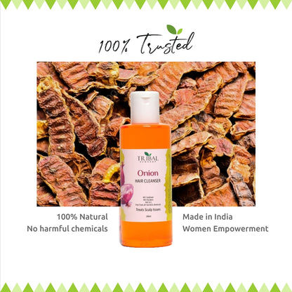 Shikakai Hair Cleanser 200ml | Natural Herbal Shampoo for Hair Growth &amp; Dandruff Control