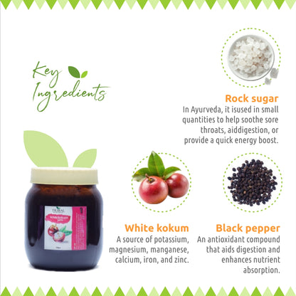 White Kokum Jam 700g | Natural Summer Coolant for Acidity, Digestion &amp; Hydration